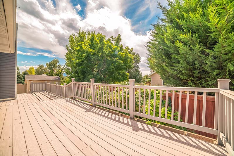 wood deck