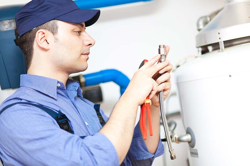 water heater install